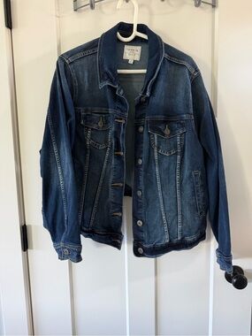 Torrid Dark Wash Denim Jacket - Blue size 3